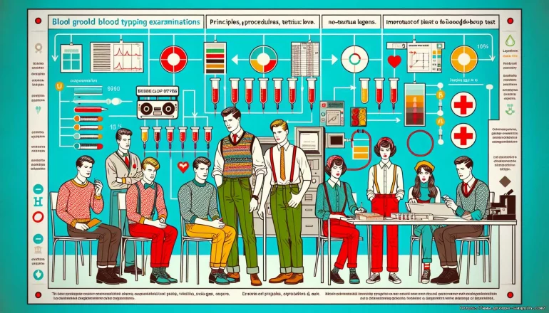 Infographie sur les tests sanguins