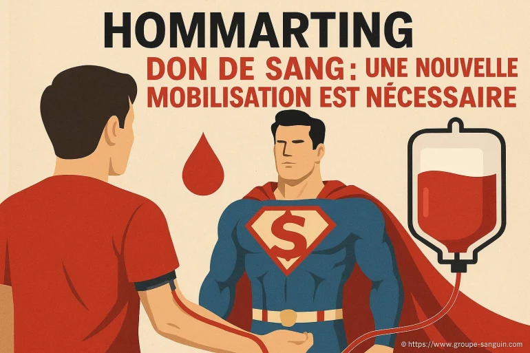 Hommarting don de sang : une nouvelle mobilisation nécessaire en 2025