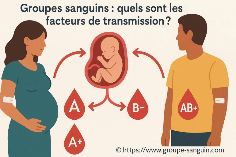 Groupes sanguins : comprendre les facteurs de transmission