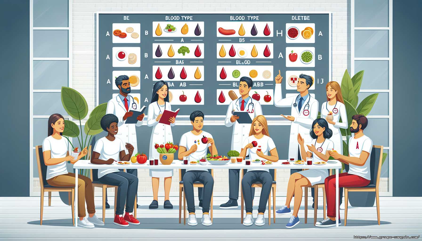 Découvrez les meilleurs aliments pour votre groupe sanguin