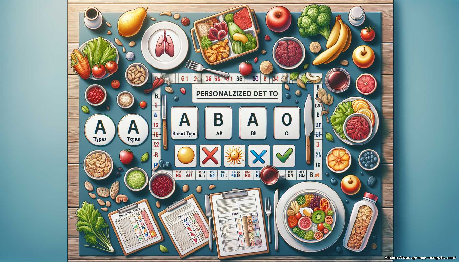 Découvrez les meilleurs aliments pour votre groupe sanguin