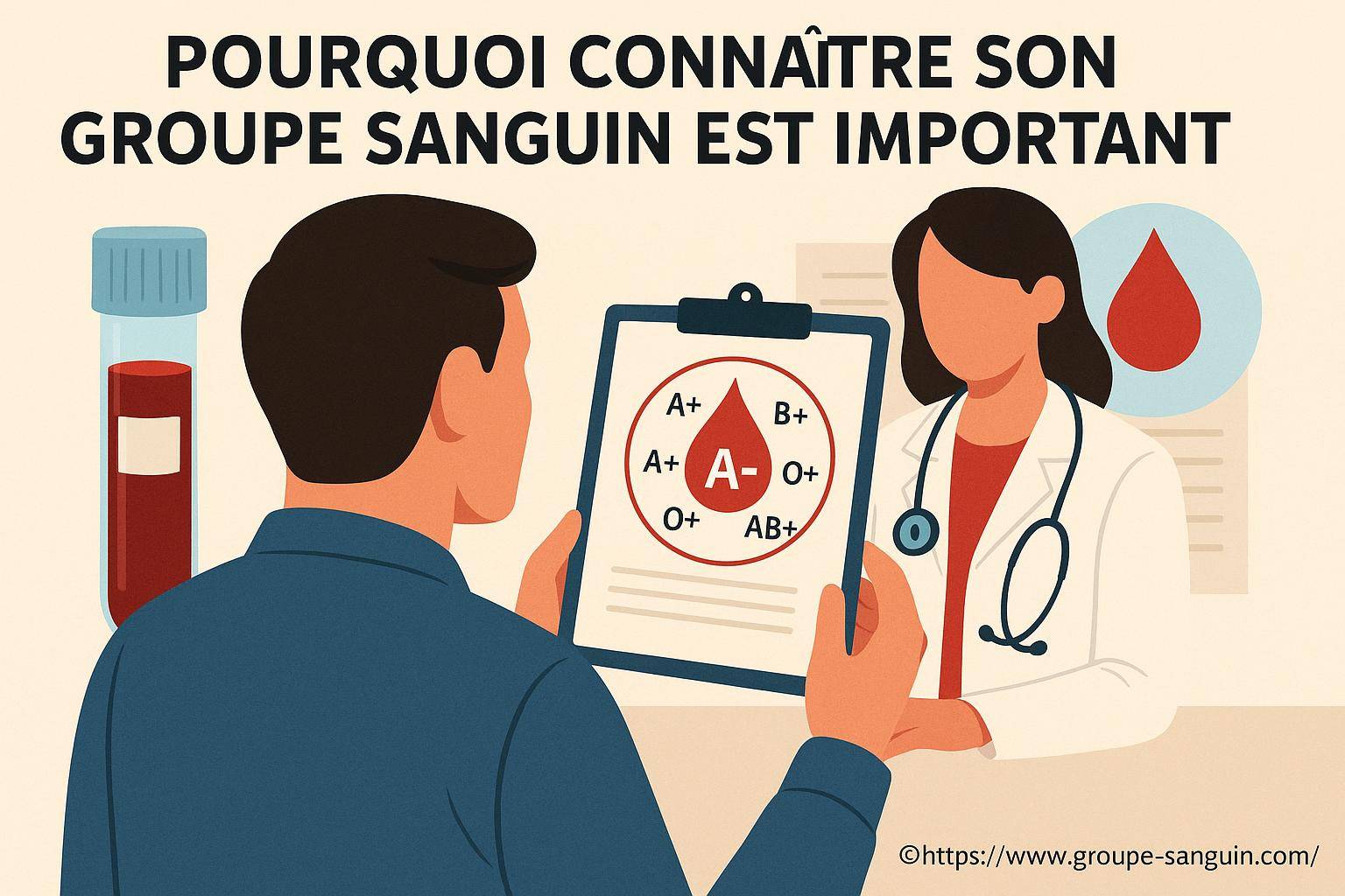 Pourquoi connaître son groupe sanguin est essentiel pour votre santé