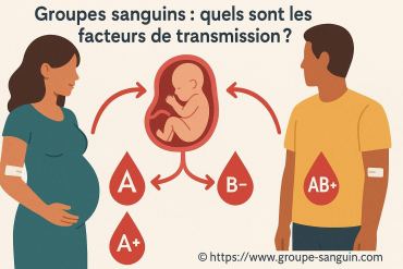 Groupes sanguins : comprendre les facteurs de transmission