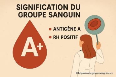 Signification du groupe sanguin a positif : ce que vous devez savoir