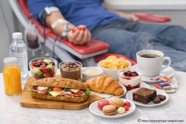 Don du sang : une collation améliorée appréciée lors de la collecte de 2025